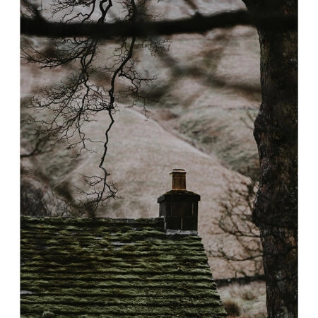 Poster RUSTIC FARMHOUSE CHIMNEY -  Sticky 2