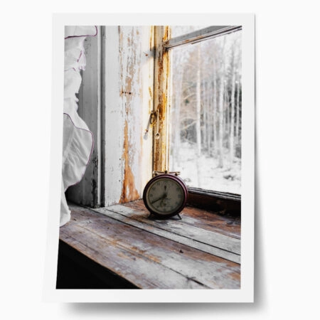 Poster RUSTIC FARMHOUSE CLOCK