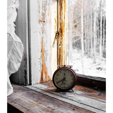 Poster RUSTIC FARMHOUSE CLOCK -  Sticky 2