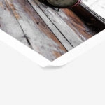 Poster RUSTIC FARMHOUSE CLOCK
