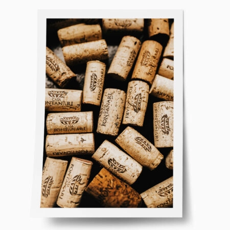 Poster RUSTIC FARMHOUSE CORKS - 