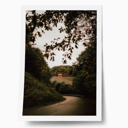Poster RUSTIC FARMHOUSE COUNTRY ROAD 2 - 