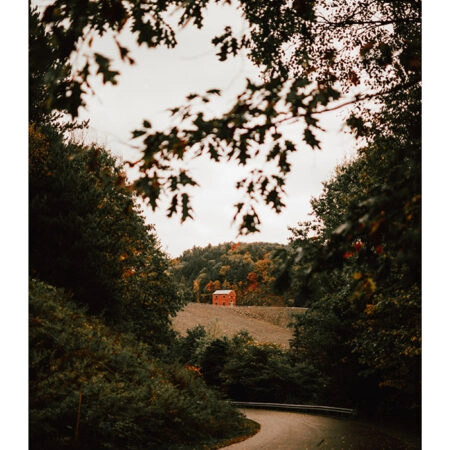Poster RUSTIC FARMHOUSE COUNTRY ROAD 2 -  Sticky 2