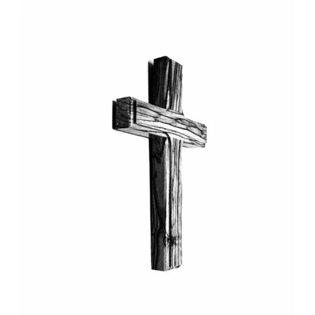 Poster RUSTIC FARMHOUSE CROSS -  Sticky 2