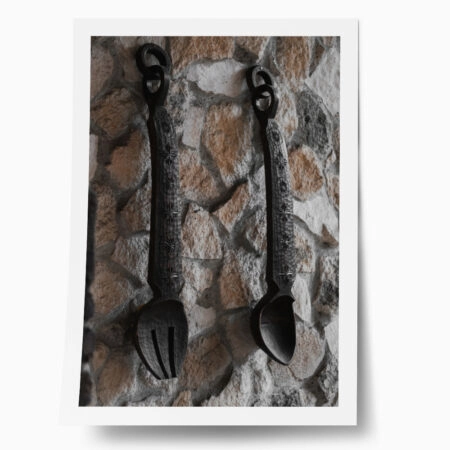 Poster RUSTIC FARMHOUSE CUTLERY - 