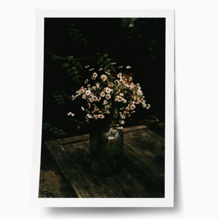 Poster RUSTIC FARMHOUSE DAISIES - 
