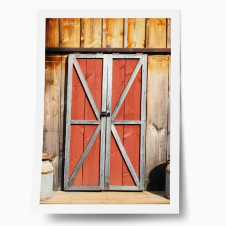 Poster RUSTIC FARMHOUSE DOOR 4 - 