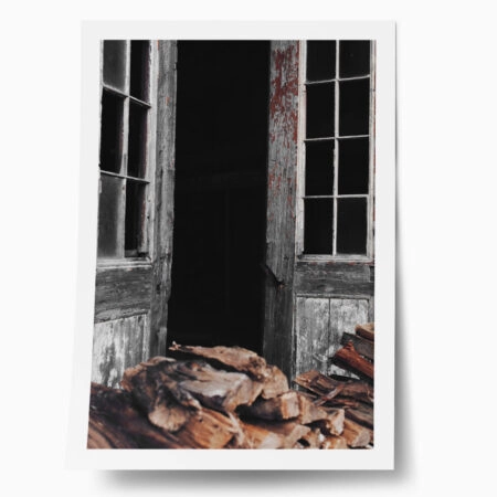 Poster RUSTIC FARMHOUSE DOOR 6 - 