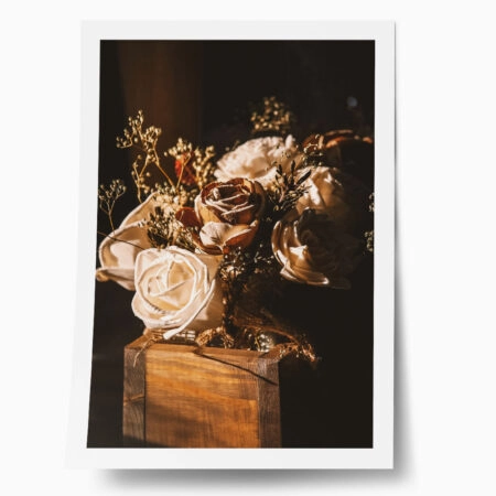 Poster RUSTIC FARMHOUSE DRIED FLOWERS - 