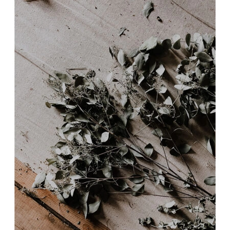 Poster RUSTIC FARMHOUSE DRIED LEAVES 6 -  Sticky 2