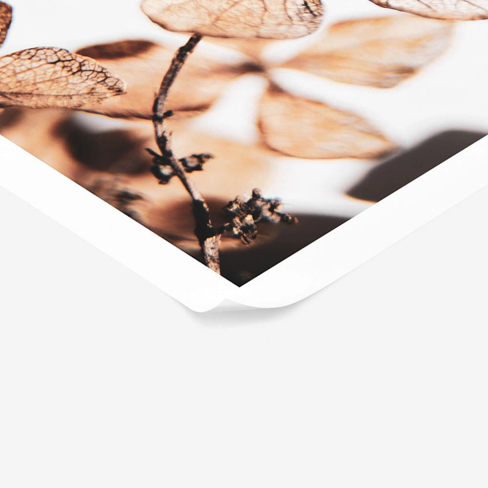 Poster RUSTIC FARMHOUSE DRIED LEAVES