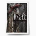 Poster RUSTIC FARMHOUSE EAT