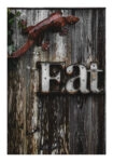 Poster RUSTIC FARMHOUSE EAT