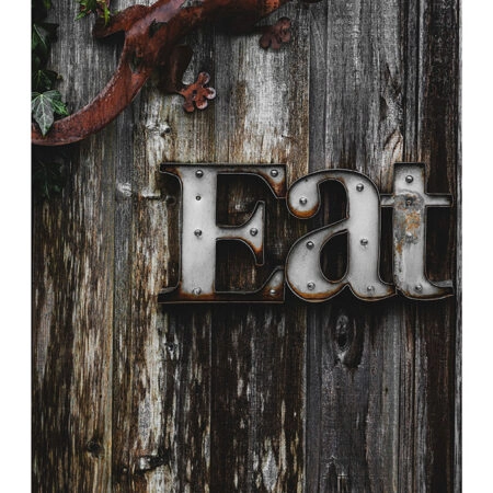 Poster RUSTIC FARMHOUSE EAT -  Sticky 2