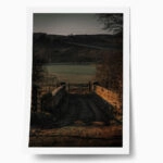 Poster RUSTIC FARMHOUSE FIELD