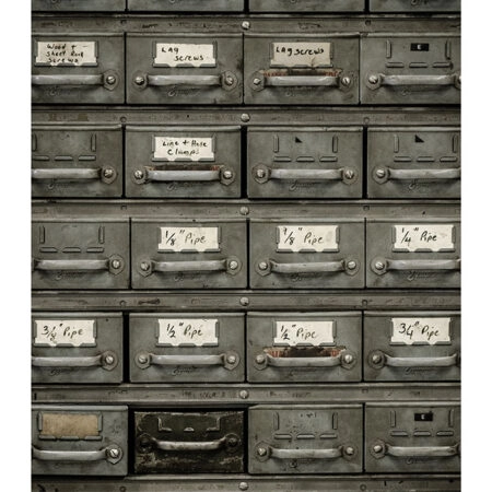 Poster RUSTIC FARMHOUSE FILE CABINET -  Sticky 2