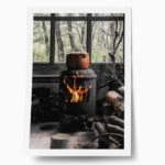 Poster RUSTIC FARMHOUSE FIRE 2