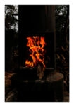 Poster RUSTIC FARMHOUSE FIRE