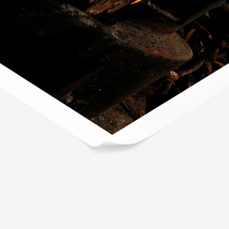 Poster RUSTIC FARMHOUSE FIRE -  Sticky 1