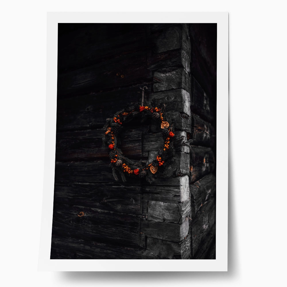 Poster RUSTIC FARMHOUSE FLOWER CROWN