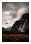 Poster RUSTIC FARMHOUSE FOGGY MOUNTAIN