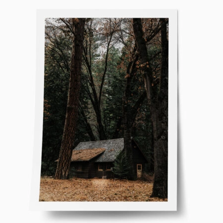 Poster RUSTIC FARMHOUSE FOREST CABIN 3 - 