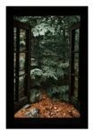 Poster RUSTIC FARMHOUSE FOREST WINDOW