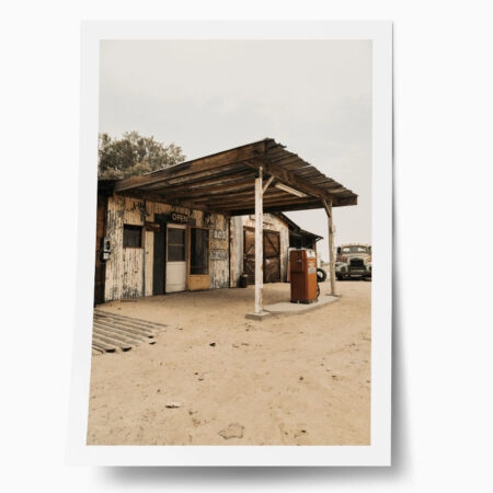 Poster RUSTIC FARMHOUSE GAS STATION 2 - 