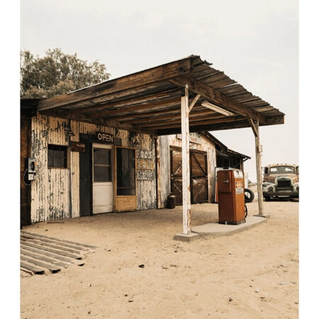 Poster RUSTIC FARMHOUSE GAS STATION 2 -  Sticky 2