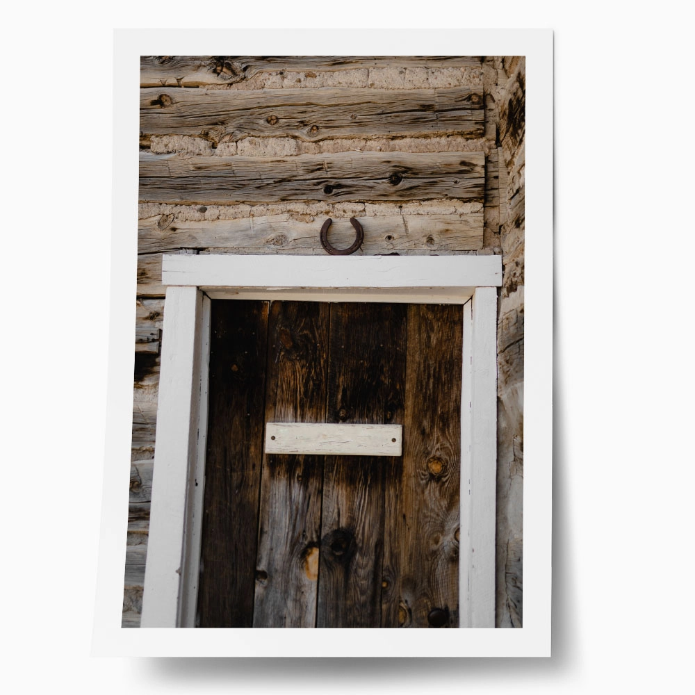 Poster RUSTIC FARMHOUSE HORSESHOE 3
