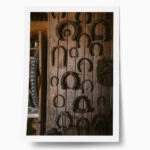 Poster RUSTIC FARMHOUSE HORSESHOES