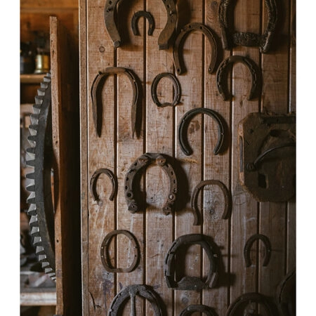 Poster RUSTIC FARMHOUSE HORSESHOES -  Sticky 2