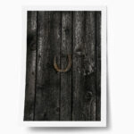 Poster RUSTIC FARMHOUSE HORSESHOE