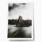 Poster RUSTIC FARMHOUSE LAKE CABIN