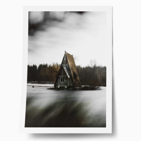 Poster RUSTIC FARMHOUSE LAKE CABIN - 