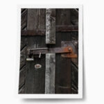 Poster RUSTIC FARMHOUSE LOCK
