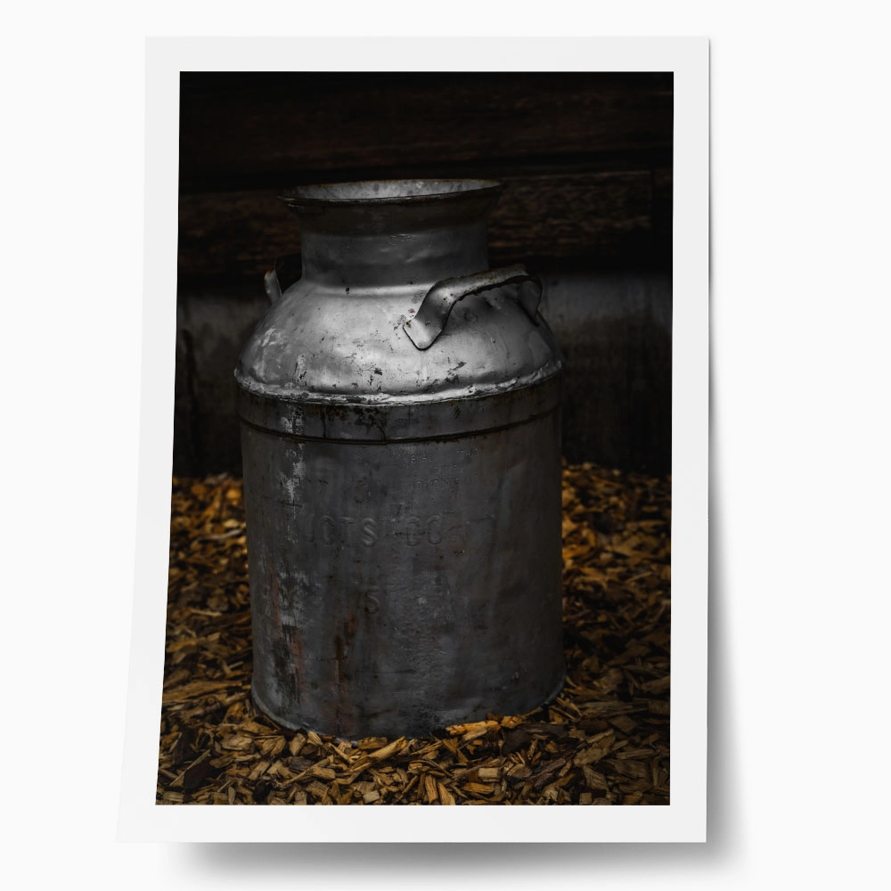 Poster RUSTIC FARMHOUSE MILK JUG
