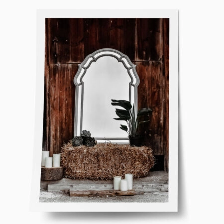 Poster RUSTIC FARMHOUSE MIRROR 2 - 