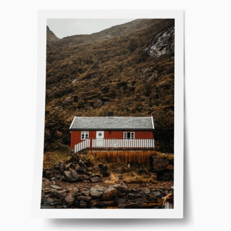 Poster RUSTIC FARMHOUSE MOUNTAIN CABIN - 