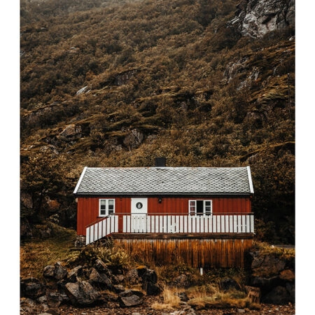 Poster RUSTIC FARMHOUSE MOUNTAIN CABIN -  Sticky 2