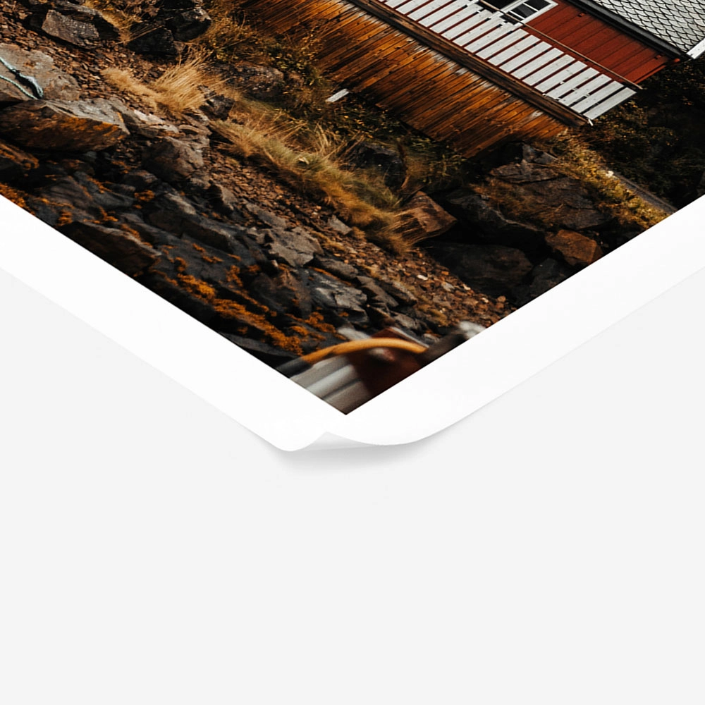 Poster RUSTIC FARMHOUSE MOUNTAIN CABIN