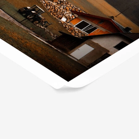 Poster RUSTIC FARMHOUSE MOUNTAIN FARM 2 -  Sticky 1