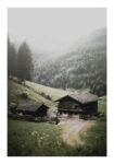 Poster RUSTIC FARMHOUSE MOUNTAIN FARM