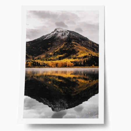 Poster RUSTIC FARMHOUSE MOUNTAIN LAKE 2 - 