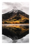 Poster RUSTIC FARMHOUSE MOUNTAIN LAKE 2