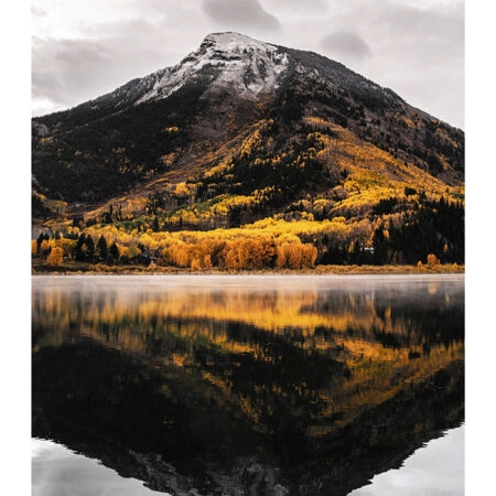 Poster RUSTIC FARMHOUSE MOUNTAIN LAKE 2 -  Sticky 2