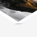 Poster RUSTIC FARMHOUSE MOUNTAIN LAKE 2