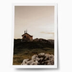 Poster RUSTIC FARMHOUSE MOUNTAIN LAKE CABIN 2