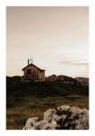 Poster RUSTIC FARMHOUSE MOUNTAIN LAKE CABIN 2
