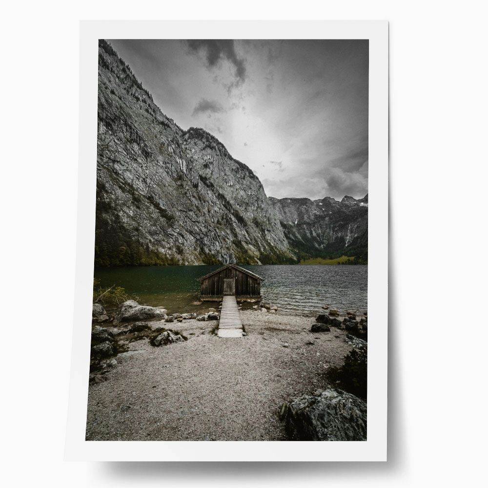Poster RUSTIC FARMHOUSE MOUNTAIN LAKE CABIN 3